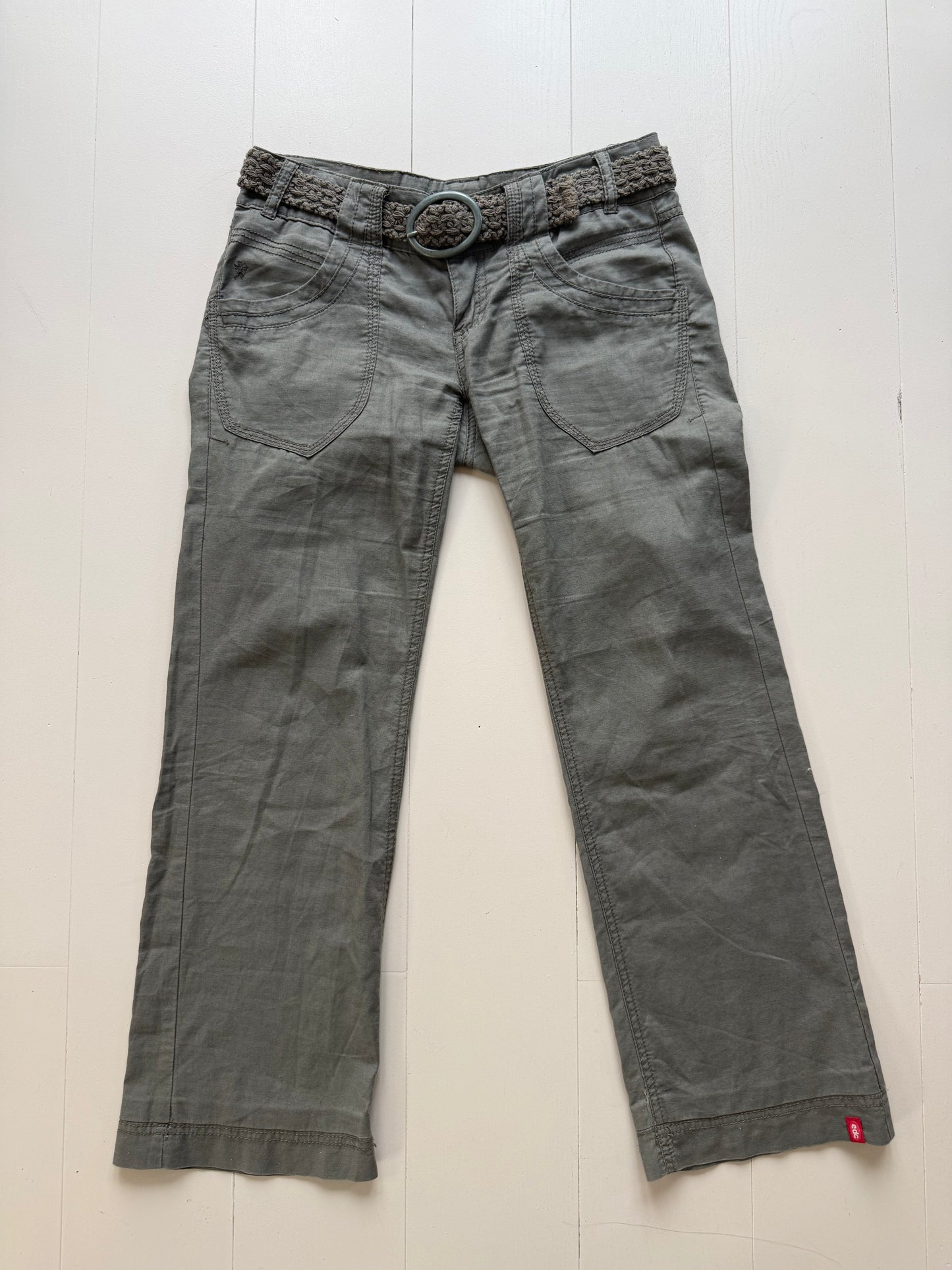 Vintage Espirit low rise brown trousers