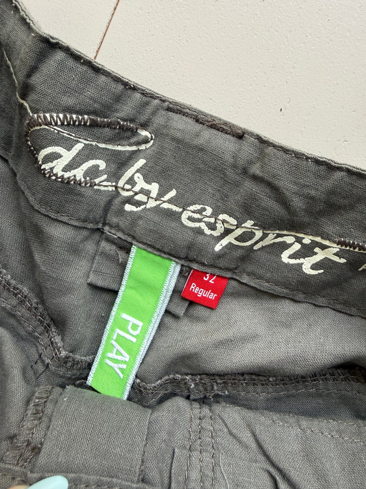 Vintage Espirit low rise brown trousers